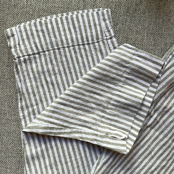 Beach Lunch Lounge Giavanna Stripe Tapered Linen & Cotton Pants , Size: XL - Picture 12 of 17